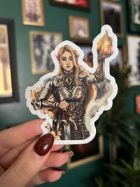 Aelin of the Wildfire Waterproof Vinyl Sticker