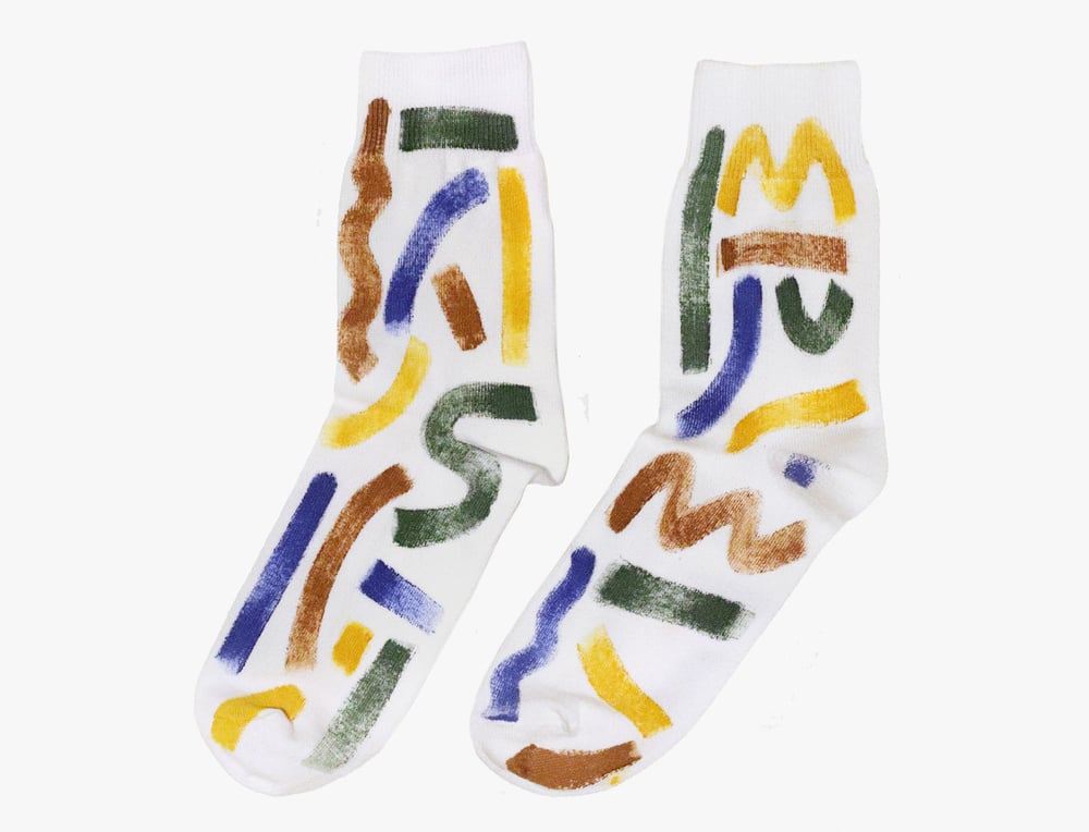 Image of COLOR LINES SOCKS