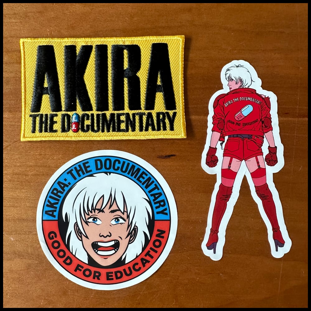 Image of AKIRA: The Doc Patch & Sticker Pack