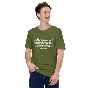 Quote T-shirt - Degens, Trolls