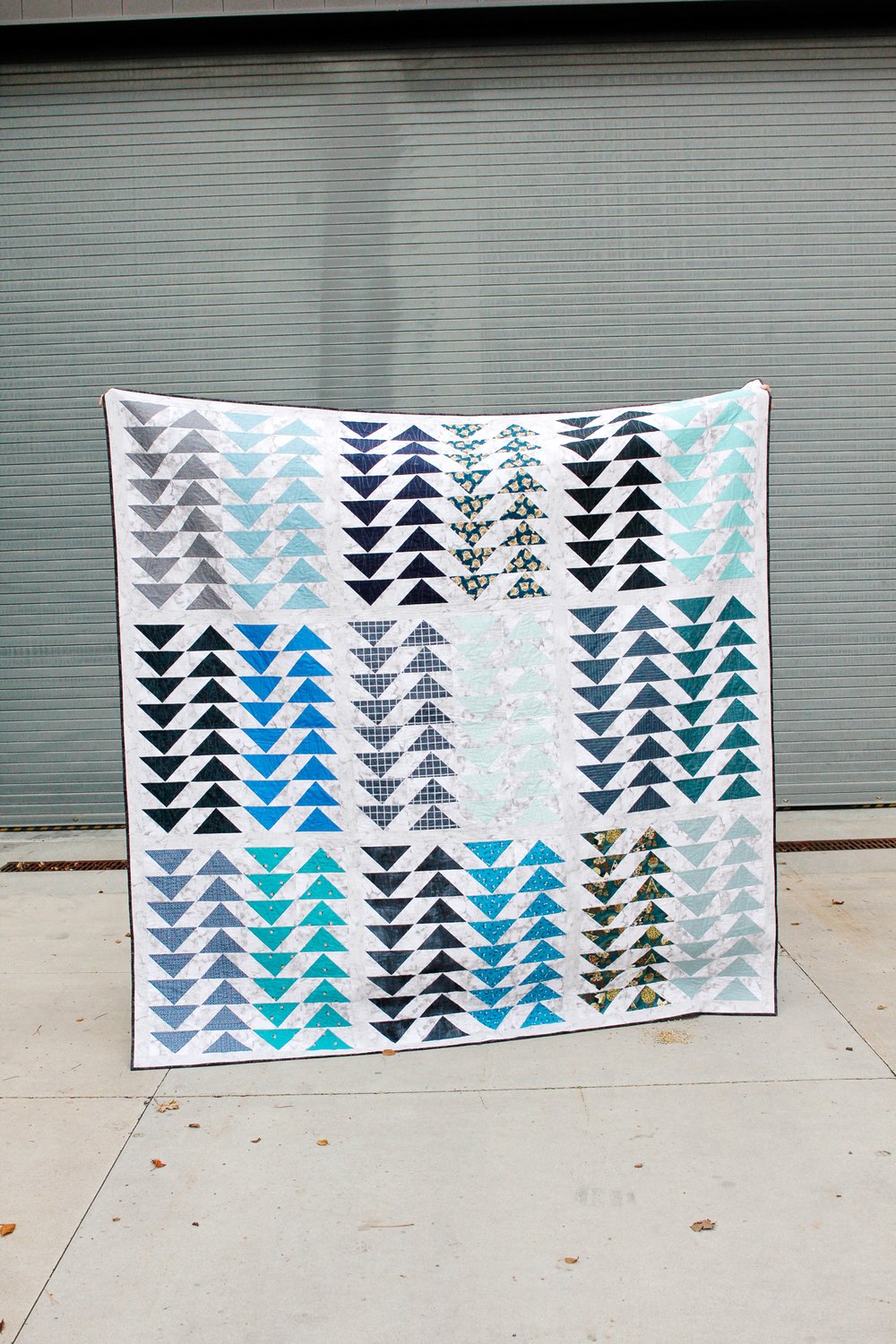 Image of Fat Quarter Flying Geese Quilt Pattern PDF