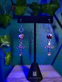 Image 2 of Crucifix Earrings