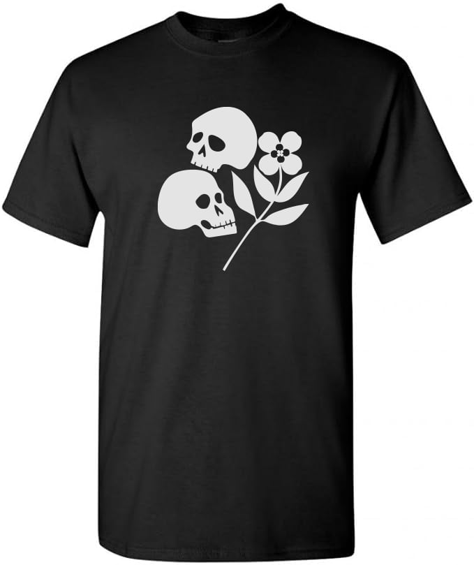 Skulls & Flowers - Unisex T-Shirt