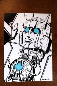 Image 1 of 8 X 10 INCH PRINT CHARACTER SINGLES PART 2 - TRANSFORMERS