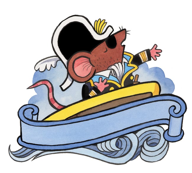 Mice Camera Action Original Art: Humphrey Fromage, Enunciating