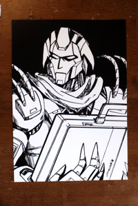 Image 3 of 8 X 10 INCH PRINT CHARACTER SINGLES PART 2 - TRANSFORMERS