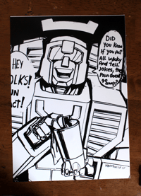 Image 2 of 8 X 10 INCH PRINT CHARACTER SINGLES PART 2 - TRANSFORMERS