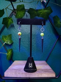 Image 1 of Spatter & Spike Earrings