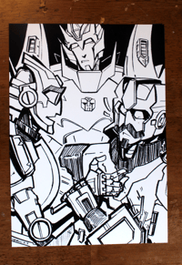 Image 2 of 8 X 10 INCH PRINTS - GROUP PICTURES- TRANSFORMERS