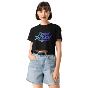 Team Degen Crop Top