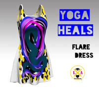 YOGA HEALS Flare Dress