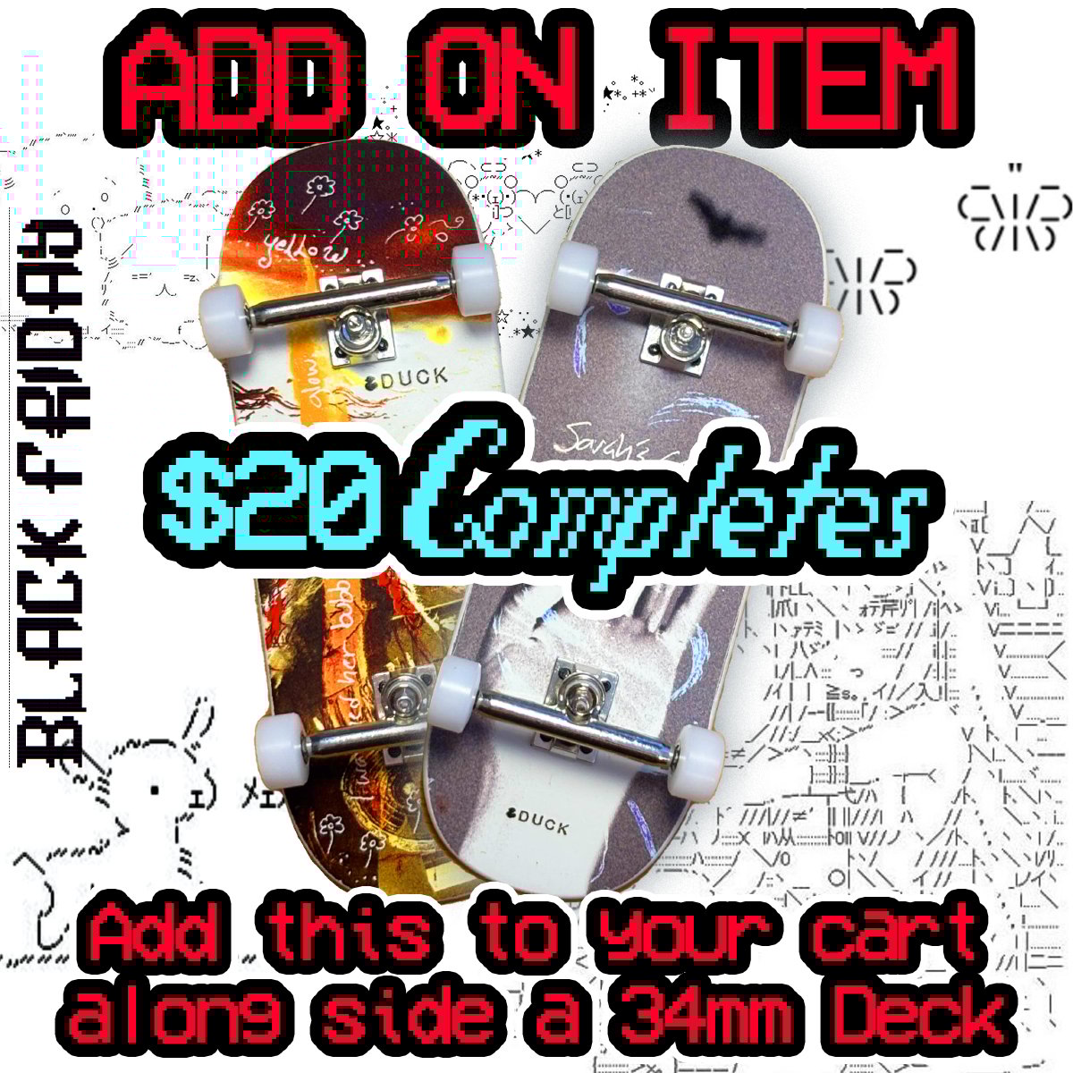 $20 Complete Deck! (ADD ON ITEM)