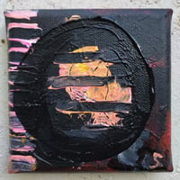 Image 1 of Sean Worrall - “Ten:1105 (Unsaid)” – 21st November 2024 – Acrylic on canvas, 10x10x1cm