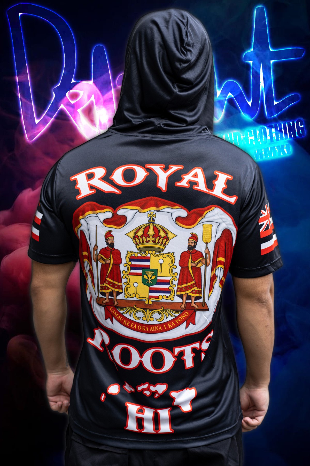 Royal Roots - Short Sleeve With Hood