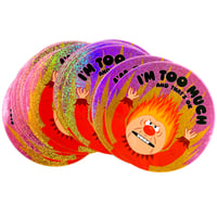 Image 3 of I'm Too Much Heat Miser Glitter Sticker