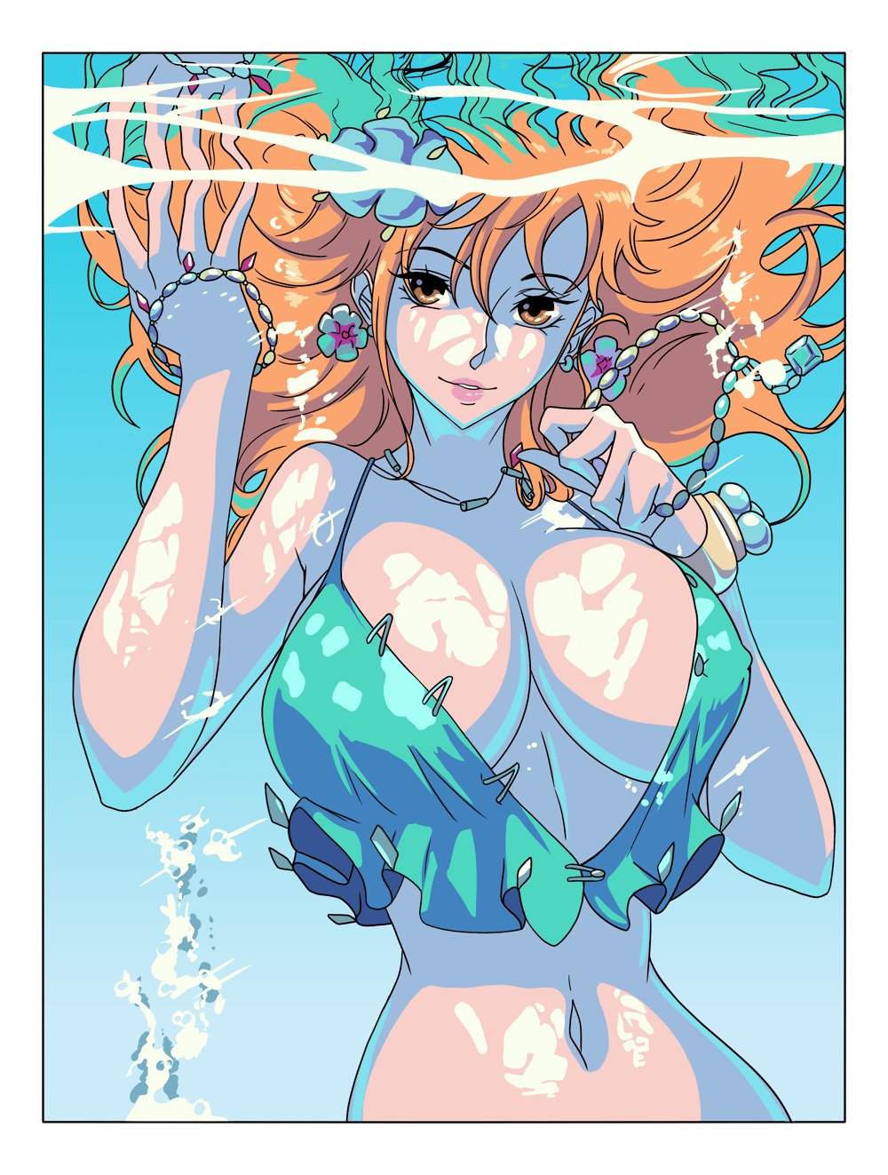 "Underwater Series" Nami Pin (Pre Order)