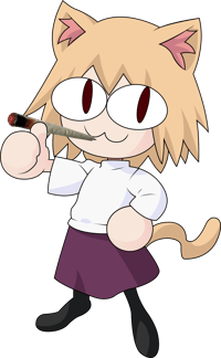 mom the cat is smoking the za... 