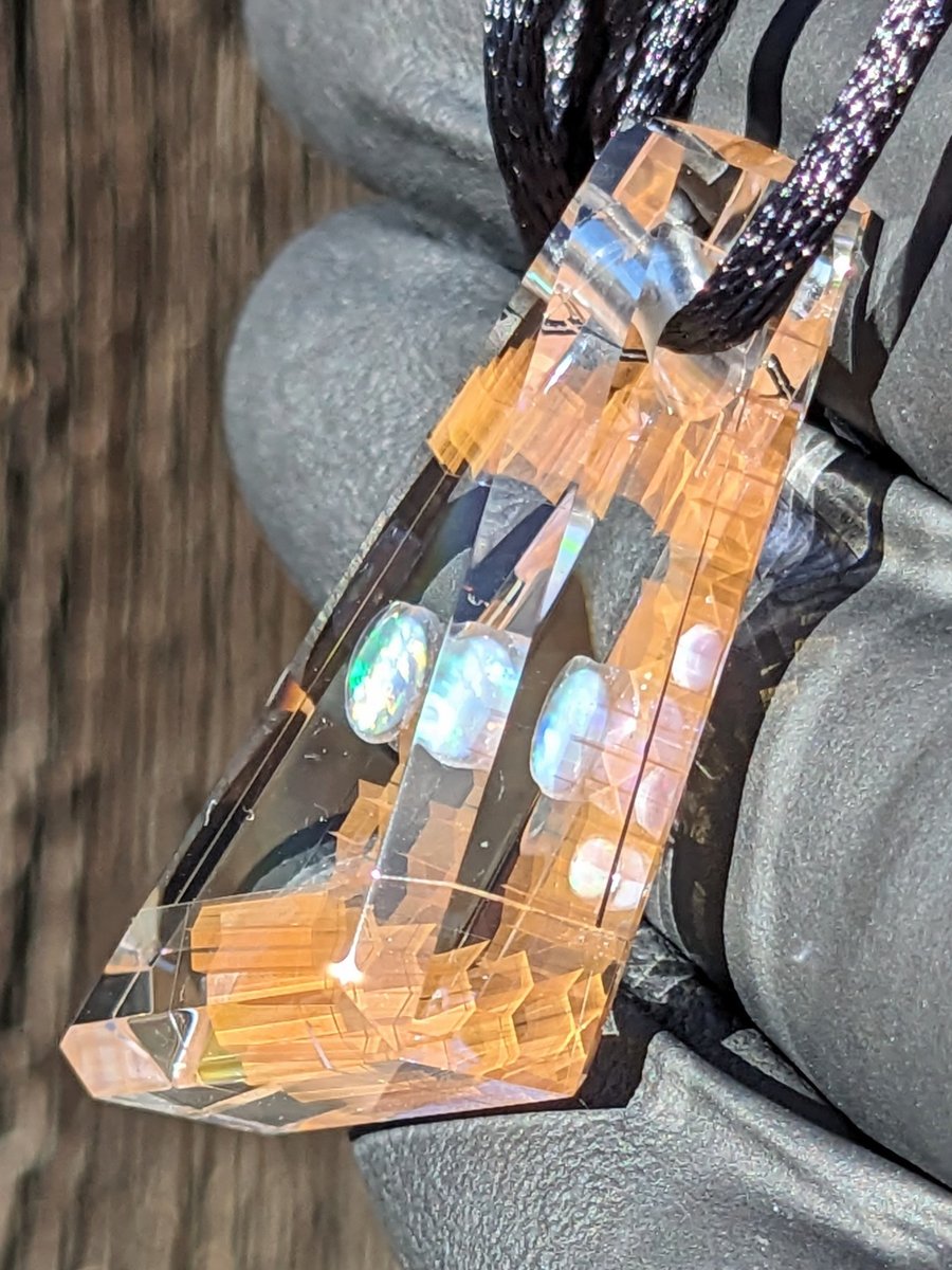 Image of Honey Refractor Pendant 