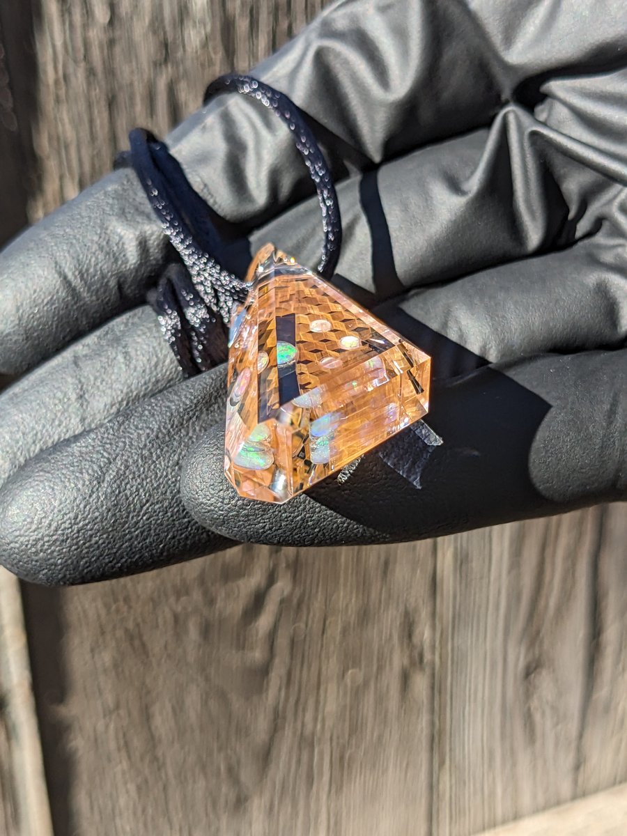 Image of Honey Refractor Pendant 
