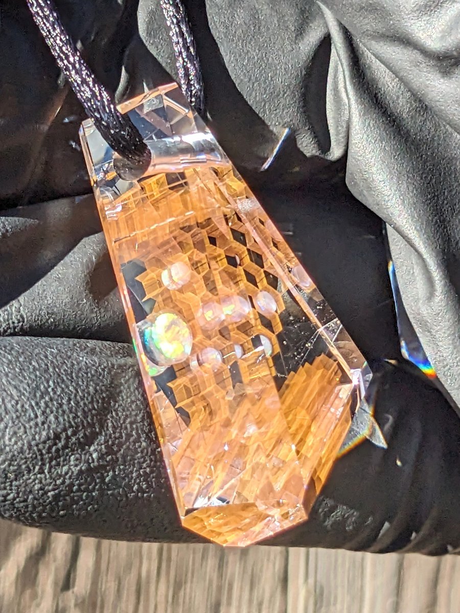 Image of Honey Refractor Pendant 