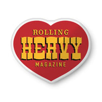 Rolling Heavy Magazine "Happy Hooker" Pillow