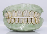 Image 1 of Vvs1 Moissanite Grillz