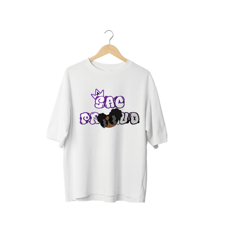SAC PROUD- WHITE TEE