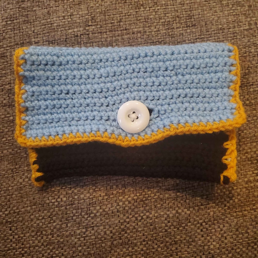 Image of Polyam Pride Flag Crochet Bag