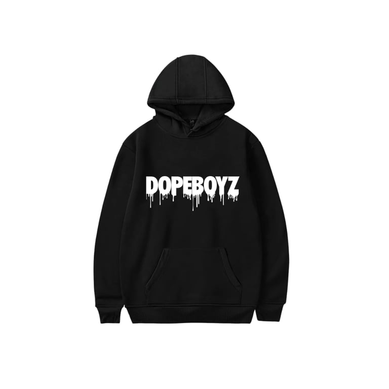 DOPEBOYZ DRIP HOODIE- BLACK