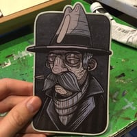 Image 2 of COWPOKE STICKER