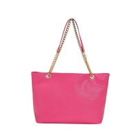 Image 7 of PU Leather Chain Strap Tote Bag