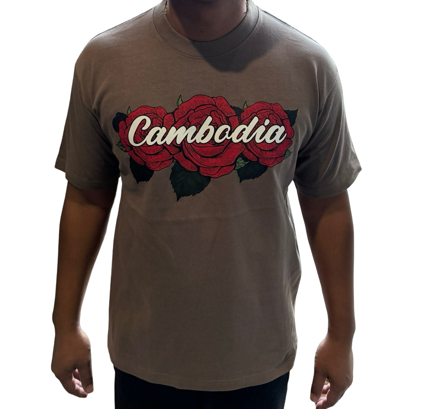 Image of Oversized Box Roses Tee