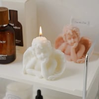 Cherub Wax Candle 