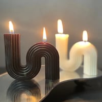 Image 1 of S Shaped Candle