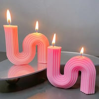 Image 2 of S Shaped Candle