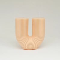 Image 2 of U Shaped Soy Wax Candle 