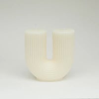 Image 1 of U Shaped Soy Wax Candle 