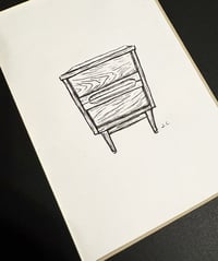 Image 3 of Side Piece Pen Drawing