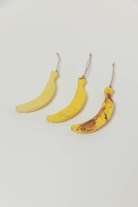 Image 1 of Banana Ornament - Fresh, Ripe and Rotten