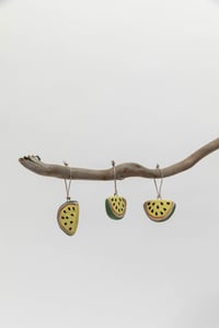 Image 3 of Yellow Watermelon Ornament