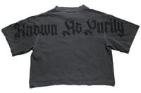 Image 3 of AOP JACOBS FIGHT CROP TOP 