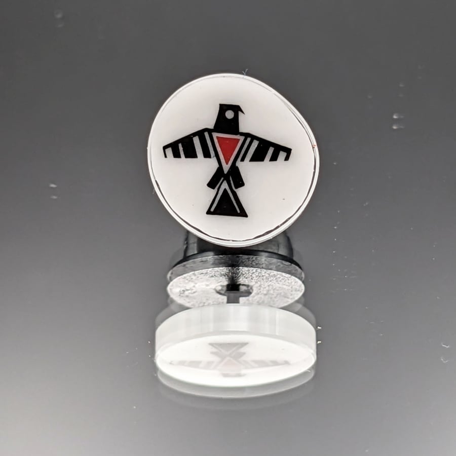 Image of Cuff Link/Tie Tack set - Thunderbird