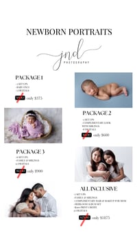 BLACK FRIDAY SALE - NEWBORN