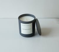 Image 1 of CEDAR & PINE candle, gray glass