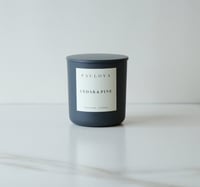 Image 2 of CEDAR & PINE candle, gray glass