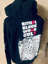 Image 4 of CVLT DAMEN HOODIE LANG SCHWARZ
