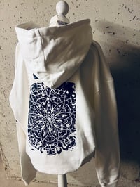 Image 5 of CVLT DAMEN HOODIE LANG WEISS