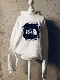 Image 2 of CVLT DAMEN HOODIE LANG WEISS