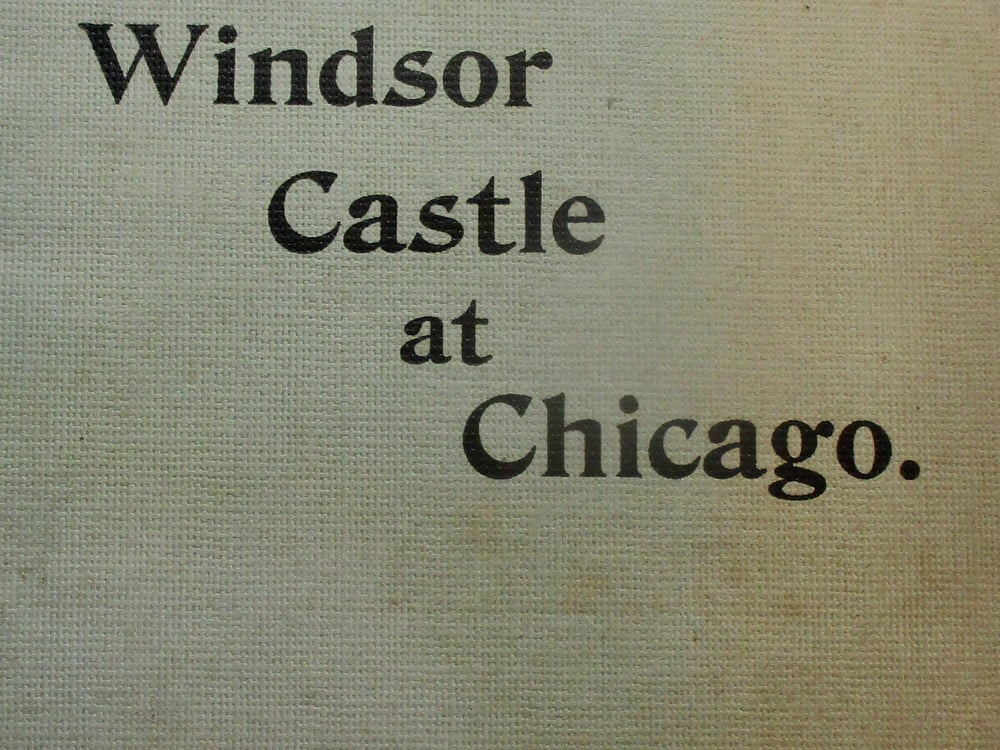 Windsor Castle at the World's Columbian Exposition