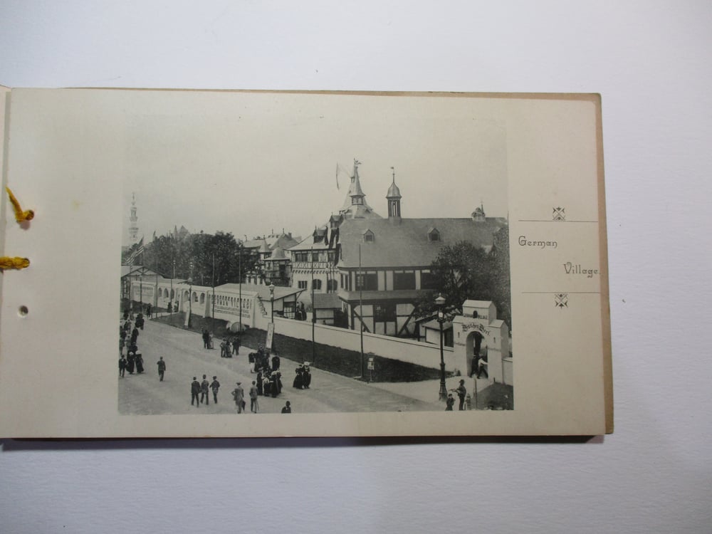 A  Booklet of Photos from the World's Columbian Expo's Midway Plaisance